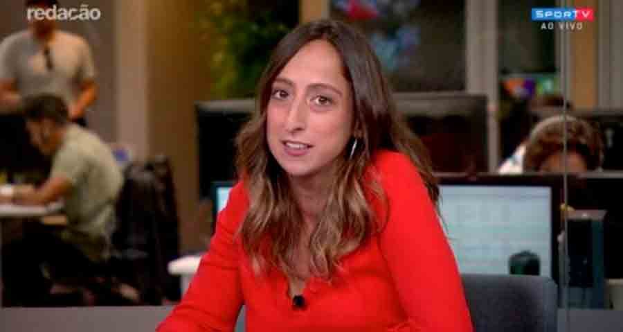 Comentarista Renata Mendonça comemora estreia em transmissão da TV Globo Comentarista Renata Mendonça comemora estreia em transmissão da TV Globo