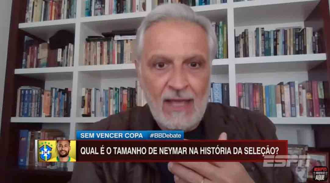 Crédito: Reprodução ESPN Crédito: Reprodução ESPN