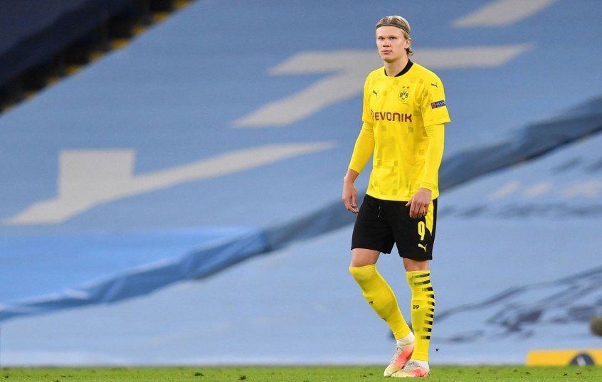 Haaland sobre saída do Dortmund: ‘Espero que seja apenas rumor’ Haaland sobre saída do Dortmund: ‘Espero que seja apenas rumor’