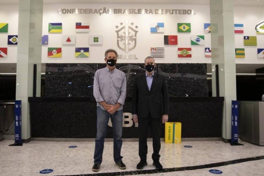 Cautelosos, Landim e presidente da FPF avisam que só serão interventores da CBF com ‘respaldo’ Cautelosos, Landim e presidente da FPF avisam que só serão interventores da CBF com ‘respaldo’