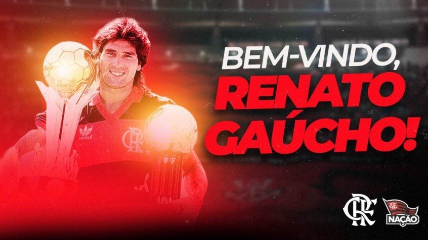 Flamengo anuncia contratação do técnico Renato Gaúcho Flamengo anuncia contratação do técnico Renato Gaúcho