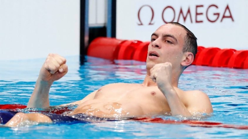 Fernando Scheffer conquista o bronze no 200m livre, primeira medalha do Brasil na natação em Tóquio Fernando Scheffer conquista o bronze no 200m livre, primeira medalha do Brasil na natação em Tóquio