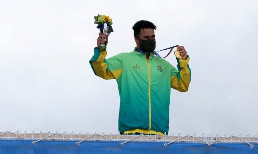 Ouro de Ítalo Ferreira garante enorme aumento de audiência na Globo Ouro de Ítalo Ferreira garante enorme aumento de audiência na Globo
