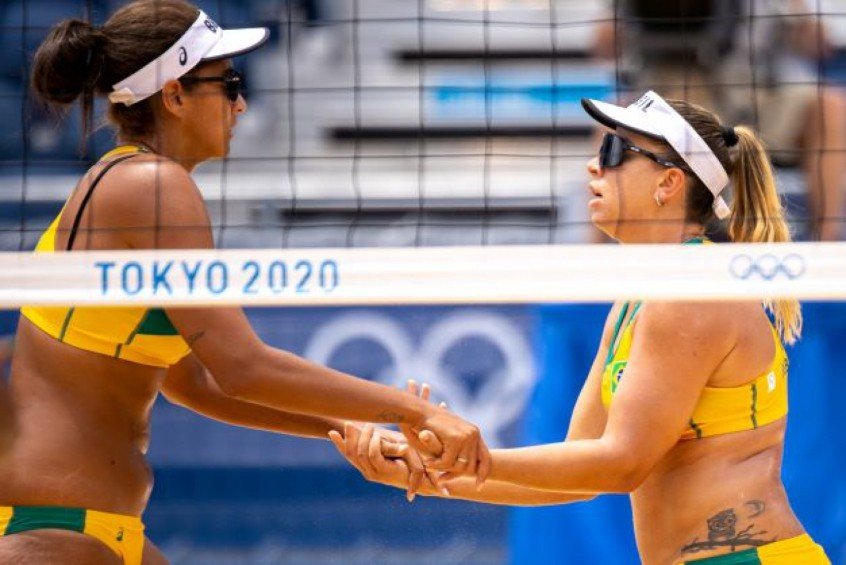 Ana Patrícia e Rebecca perdem para dupla da Letônia nos Jogos Olímpicos Ana Patrícia e Rebecca perdem para dupla da Letônia nos Jogos Olímpicos