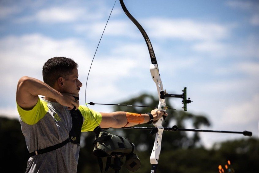 Marcus D’almeida vence holandês e avança às oitavas de final no tiro com arco individual Marcus D’almeida vence holandês e avança às oitavas de final no tiro com arco individual