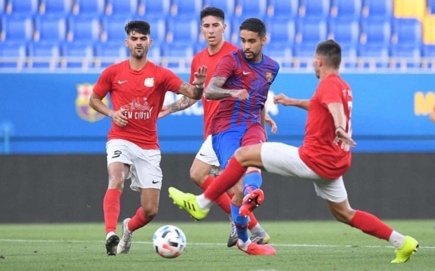 Matheus Pereira, comemora estreia no Barcelona com gol: ‘Trabalhando muito para tenha mais chances’ Matheus Pereira, comemora estreia no Barcelona com gol: ‘Trabalhando muito para tenha mais chances’