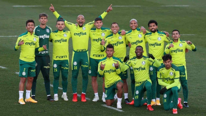Palmeiras realiza treinos táticos com Borja em campo e finaliza preparação para o Choque-Rei Palmeiras realiza treinos táticos com Borja em campo e finaliza preparação para o Choque-Rei