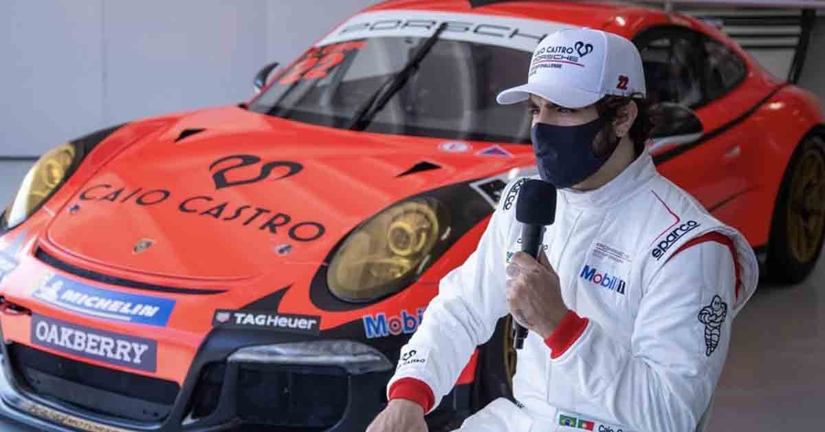 Carro de Caio Castro na Porsche Cup custa R$ 1,3 milhões e tem recado de Grazi Carro de Caio Castro na Porsche Cup custa R$ 1,3 milhões e tem recado de Grazi