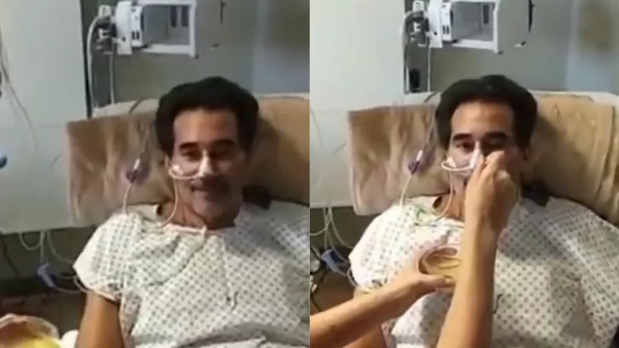 No hospital, Luciano Szafir aparece em vídeo se alimentando: &#39;Primeira vez em uma semana&#39; - ISTOÉ Independente