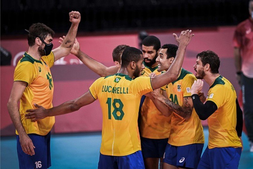 Em jogão, Brasil bate a França e aguarda rival das quartas do vôlei masculino nos Jogos Olímpicos Em jogão, Brasil bate a França e aguarda rival das quartas do vôlei masculino nos Jogos Olímpicos