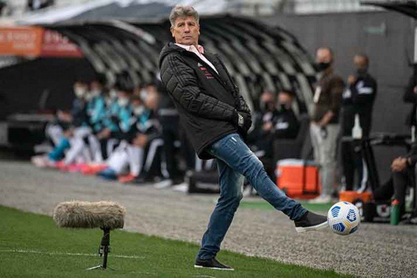 Renato Gaúcho avisa que comandará Flamengo ‘por telefone’ contra o ABC e realça semana cheia para treinar Renato Gaúcho avisa que comandará Flamengo ‘por telefone’ contra o ABC e realça semana cheia para treinar