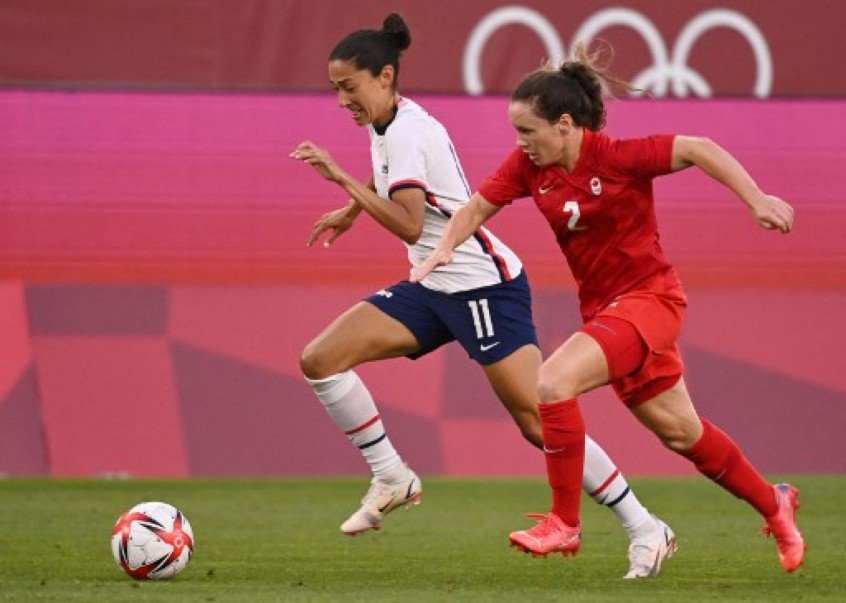 Canadá encerra jejum de 20 anos, vence os EUA e conquista vaga na final dos Jogos Olímpicos Canadá encerra jejum de 20 anos, vence os EUA e conquista vaga na final dos Jogos Olímpicos
