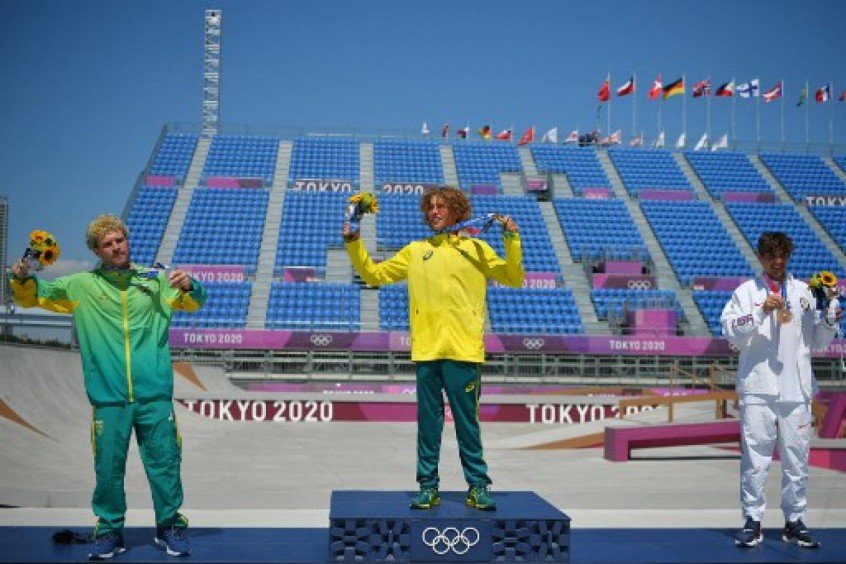 Pedro Barros exalta Keegan Palmer, medalhista de ouro no park: ‘Vê-lo elevando o nível do skate é demais’ Pedro Barros exalta Keegan Palmer, medalhista de ouro no park: ‘Vê-lo elevando o nível do skate é demais’