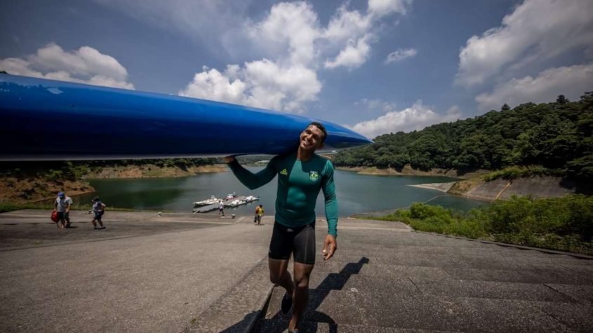 Isaquias Queiroz quer ser campeão do C1 1000m: ‘Vou vomitar sangue pelo ouro’ Isaquias Queiroz quer ser campeão do C1 1000m: ‘Vou vomitar sangue pelo ouro’