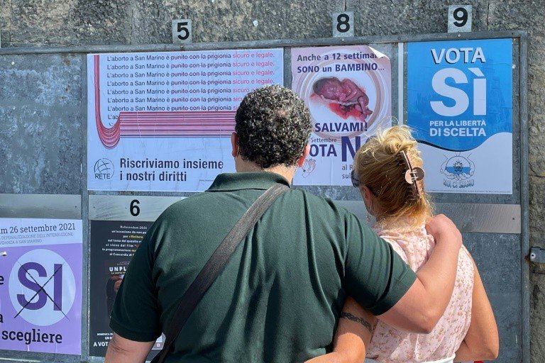 San Marino realiza votação histórica sobre o aborto San Marino realiza votação histórica sobre o aborto