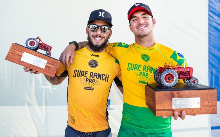 Vice-campeão, Filipe Toledo festeja tricampeonato de Gabriel Medina: ‘Obrigado pelo exemplo’ Vice-campeão, Filipe Toledo festeja tricampeonato de Gabriel Medina: ‘Obrigado pelo exemplo’