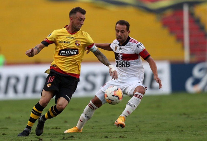 Como chega o Barcelona-EQU para a semifinal da Libertadores contra o Flamengo no Maracanã Como chega o Barcelona-EQU para a semifinal da Libertadores contra o Flamengo no Maracanã
