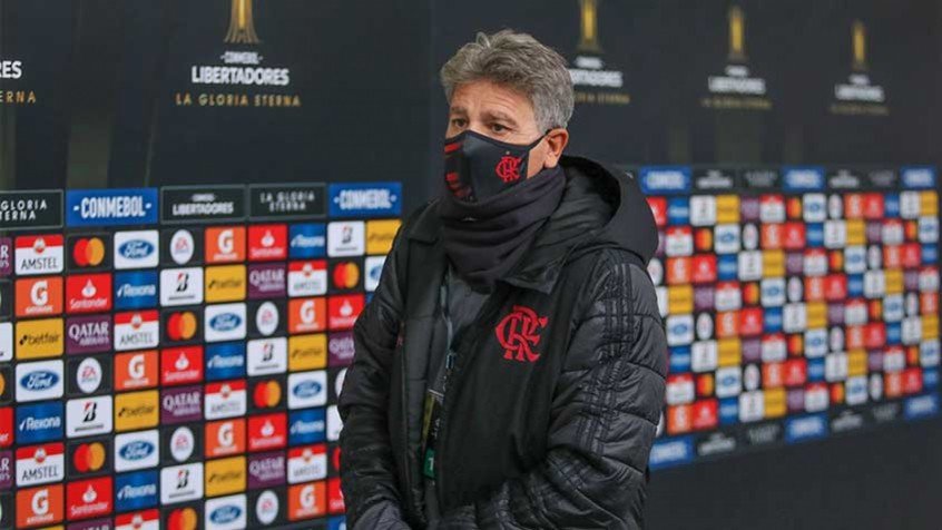 Renato comemora vantagem ‘muito grande’ do Flamengo, mas ressalta: ‘Eles não chegaram por convite’ Renato comemora vantagem ‘muito grande’ do Flamengo, mas ressalta: ‘Eles não chegaram por convite’