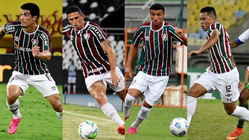 Pode mudar? Veja as alternativas e os números da lateral-esquerda do Fluminense Pode mudar? Veja as alternativas e os números da lateral-esquerda do Fluminense