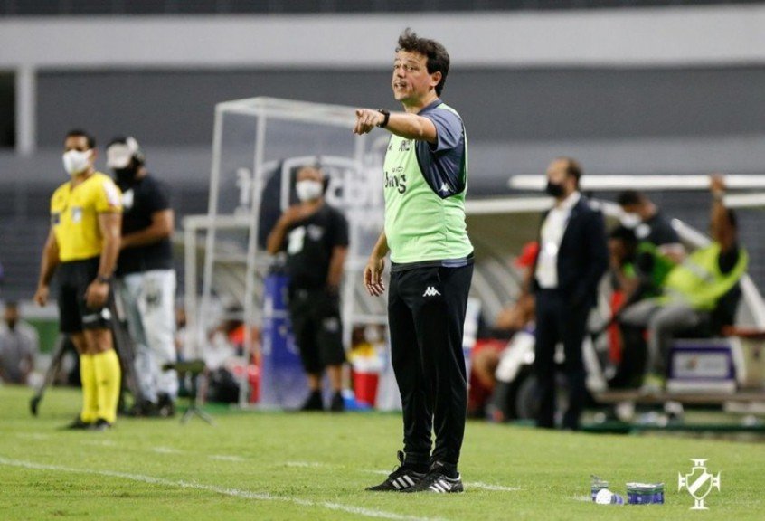 Apesar do empate, Fernando Diniz valoriza atuação do Vasco: ‘Tem que partir desse patamar para melhor’ Apesar do empate, Fernando Diniz valoriza atuação do Vasco: ‘Tem que partir desse patamar para melhor’