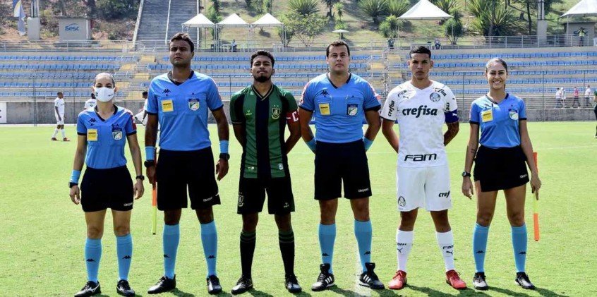 Endrick marca e Palmeiras quebra sequência do América Mineiro no Brasileiro Sub-20 Endrick marca e Palmeiras quebra sequência do América Mineiro no Brasileiro Sub-20