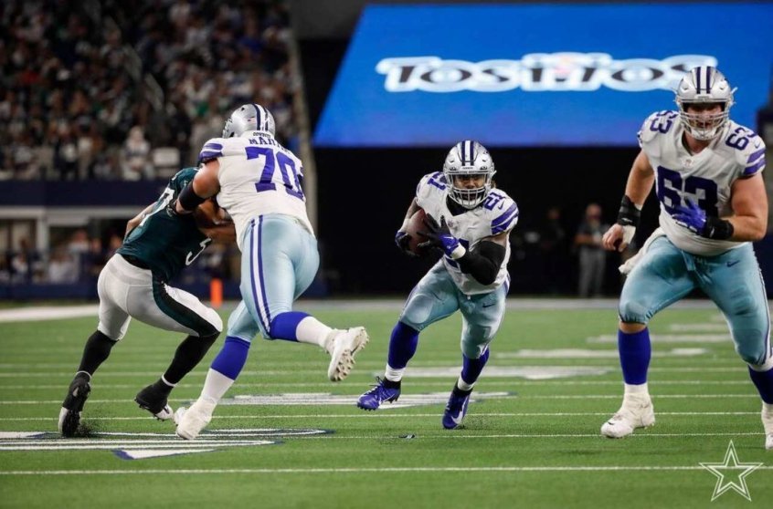Ataque funciona e Dallas Cowboys atropela o Philadelphia Eagles Ataque funciona e Dallas Cowboys atropela o Philadelphia Eagles
