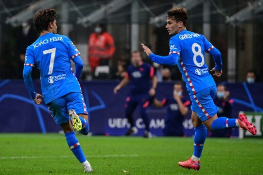 Com um jogador a mais, Atlético de Madrid pressiona e vence Milan de virada pela Champions Com um jogador a mais, Atlético de Madrid pressiona e vence Milan de virada pela Champions