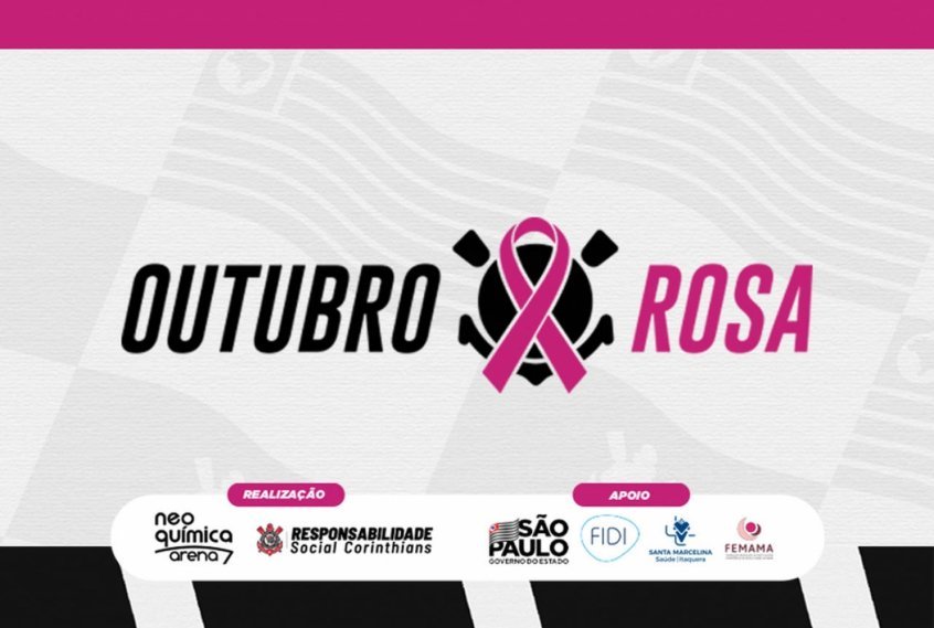Durante ‘Outubro Rosa’, Corinthians realizará campanha de mamografia gratuita Durante ‘Outubro Rosa’, Corinthians realizará campanha de mamografia gratuita