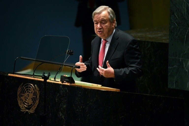 Chefe da ONU pede diálogo a EUA e China Chefe da ONU pede diálogo a EUA e China