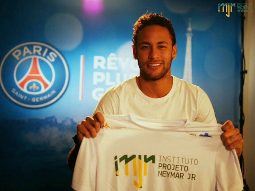 Instituto Neymar Jr. anuncia Above como nova patrocinadora Instituto Neymar Jr. anuncia Above como nova patrocinadora