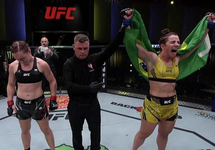 Norma Dumont domina Aspen Ladd e vence na luta principal do UFC Vegas 40; Andrei Arlovski supera Carlos Boi Norma Dumont domina Aspen Ladd e vence na luta principal do UFC Vegas 40; Andrei Arlovski supera Carlos Boi