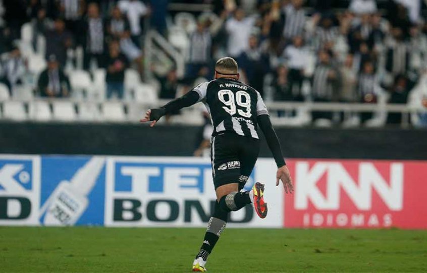 Rafael Navarro resolve, marca dois e Botafogo goleia o Brusque na Série B Rafael Navarro resolve, marca dois e Botafogo goleia o Brusque na Série B