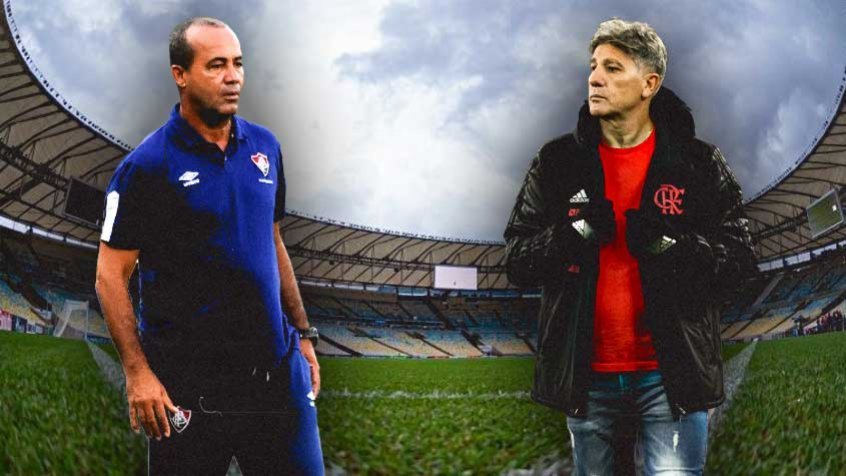 ‘Autores do mesmo gol’ em 1995, Aílton e Renato se reencontram em Fla-Flu, no Maracanã, como rivais ‘Autores do mesmo gol’ em 1995, Aílton e Renato se reencontram em Fla-Flu, no Maracanã, como rivais