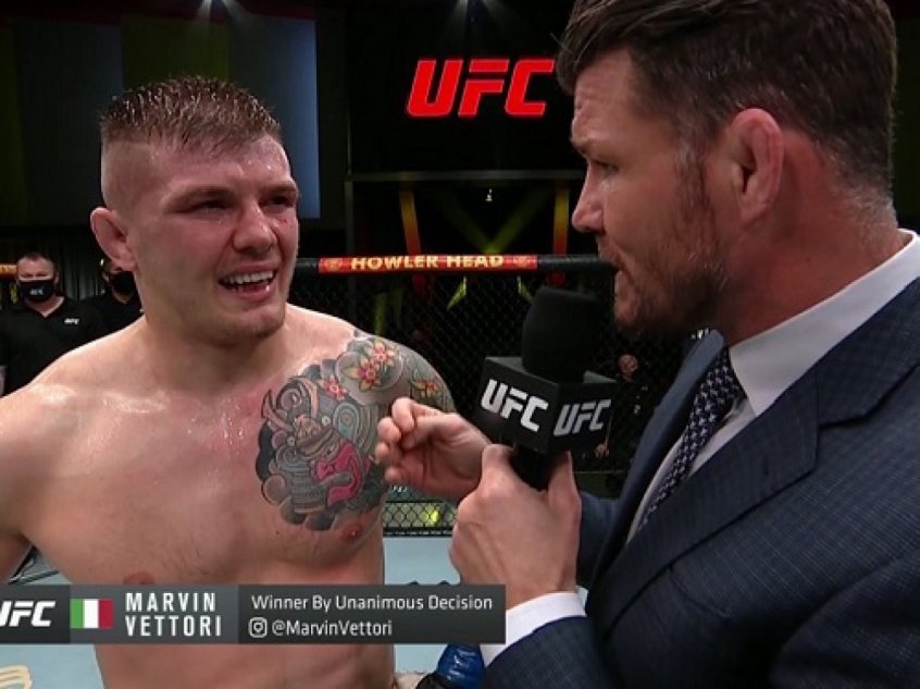 Em duelo intenso, Marvin Vettori é superior e vence Paulo Borrachinha no UFC Vegas 41; veja Em duelo intenso, Marvin Vettori é superior e vence Paulo Borrachinha no UFC Vegas 41; veja