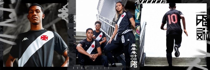 Vasco lança seu novo primeiro uniforme; estreia será diante do Náutico pela Série B do Brasileirão Vasco lança seu novo primeiro uniforme; estreia será diante do Náutico pela Série B do Brasileirão