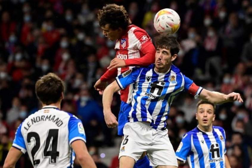 Atlético de Madrid em campo sonhando com liderança da La Liga Atlético de Madrid em campo sonhando com liderança da La Liga