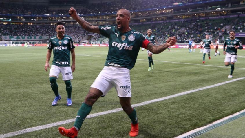 Felipe Melo comemora virada do Palmeiras sobre o Sport e destaca dica de Felipão: ‘Corre que vai fazer’ Felipe Melo comemora virada do Palmeiras sobre o Sport e destaca dica de Felipão: ‘Corre que vai fazer’
