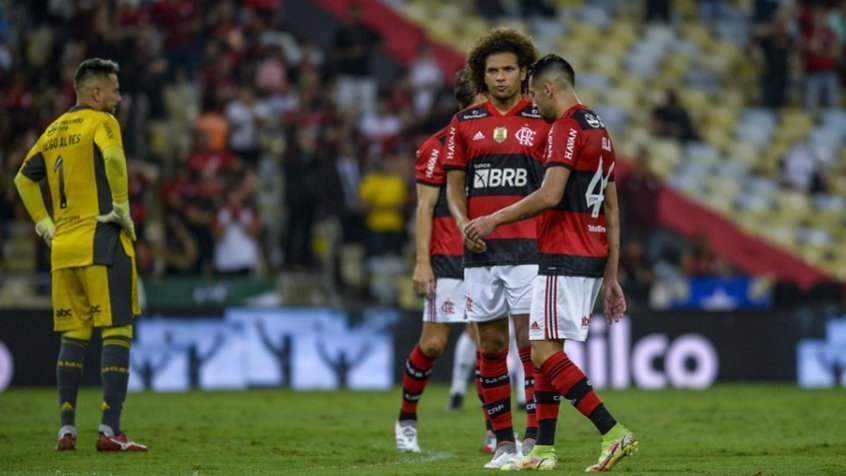 Derrota dura: veja quanto o Flamengo deixou de ganhar com a queda na Copa do Brasil Derrota dura: veja quanto o Flamengo deixou de ganhar com a queda na Copa do Brasil