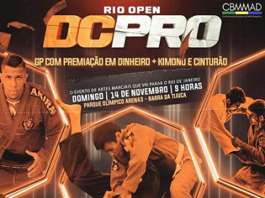 Repleto de novidades, Rio Open DC Pro estreia na Arena Carioca 3 em novembro: ‘Vai ser histórico’ Repleto de novidades, Rio Open DC Pro estreia na Arena Carioca 3 em novembro: ‘Vai ser histórico’