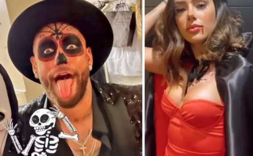 Halloween: Neymar e Bruna Biancardi curtem noite de festa em Paris - ISTOÉ  Independente