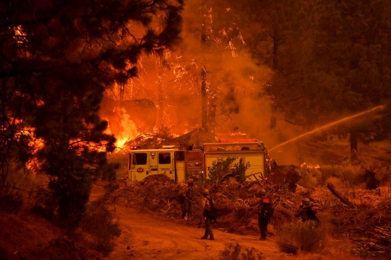 Na Califórnia, incêndios florestais já deixam ‘migrantes climáticos’ Na Califórnia, incêndios florestais já deixam ‘migrantes climáticos’