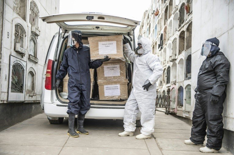 Peru supera 200 mil mortos por Covid Peru supera 200 mil mortos por Covid