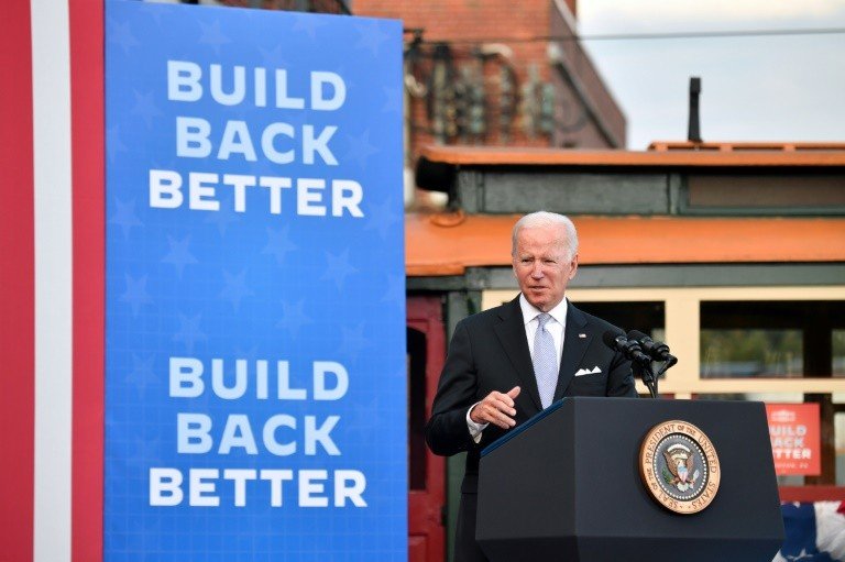 Biden pede que Congresso aprove seu plano de investimento maciço para os EUA Biden pede que Congresso aprove seu plano de investimento maciço para os EUA