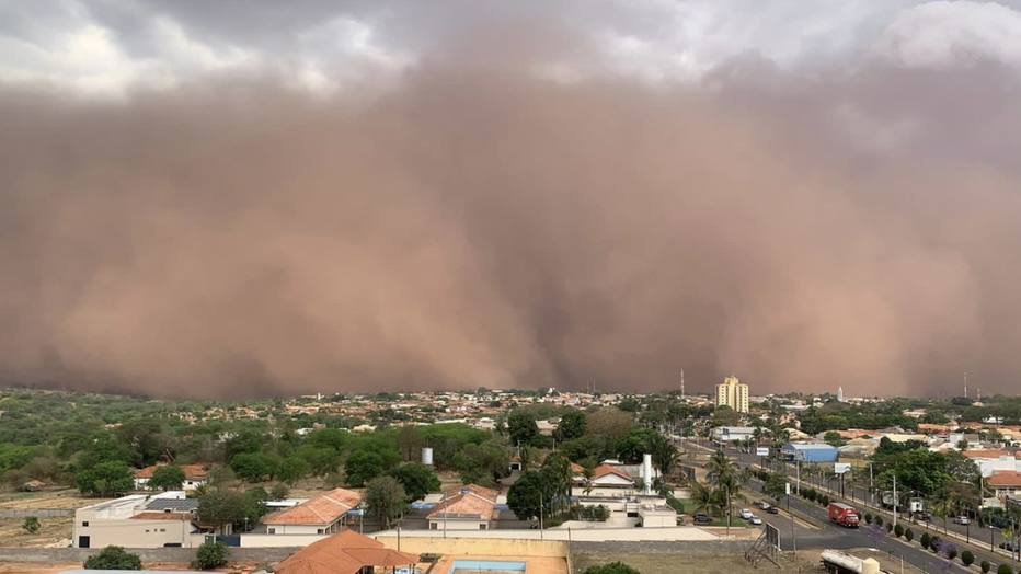 Crédito: Reprodução/MetSul Meteorologia Crédito: Reprodução/MetSul Meteorologia