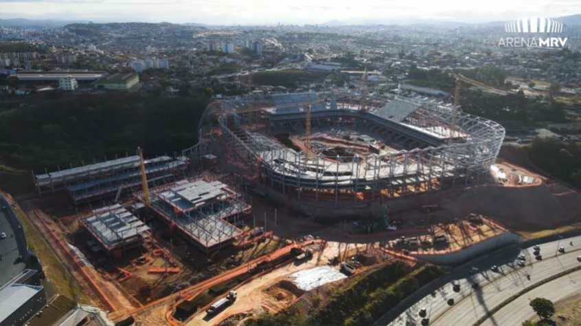 Arena MRV, futuro estádio do Galo, vai plantar 46 mil árvores em BH