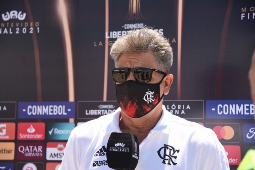 Renato não vê favorito na final, mas garante: ‘O Flamengo é sempre muito forte nesses momentos’