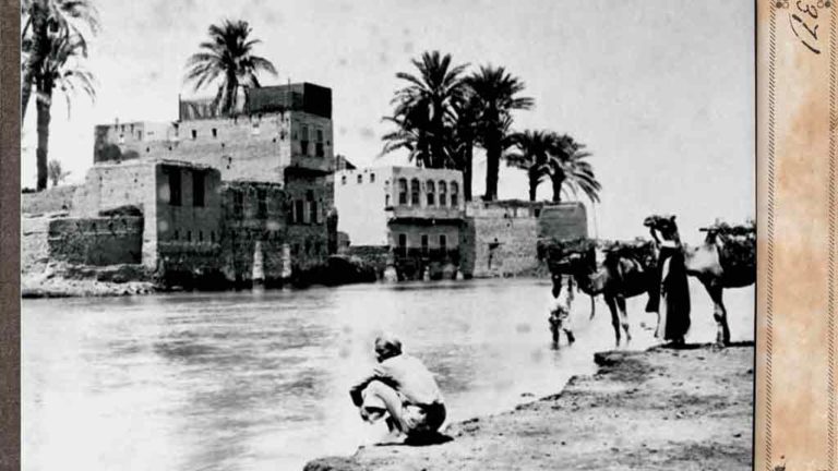 CENÁRIO  O Rio Nilo foi um dos lugares preferidos de D. Pedro II para tirar fotografias