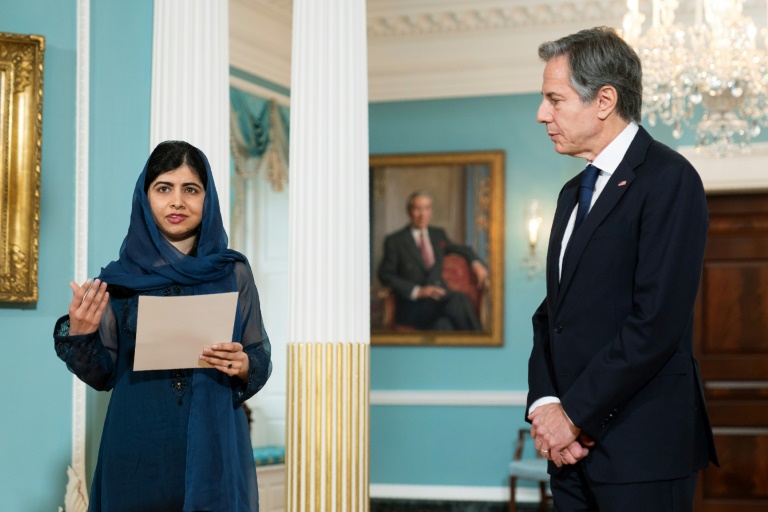 Malala pede maior apoio dos EUA a meninas e mulheres no Afeganistão