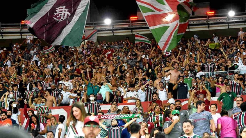 Por vaga na Libertadores, Fluminense conta com recorde de público em 2021 e ‘festa’ na arquibancada