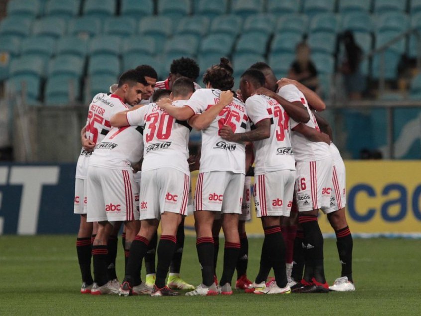 Organizada do São Paulo reclama após derrota: ‘Rebaixamento moral’ Organizada do São Paulo reclama após derrota: ‘Rebaixamento moral’
